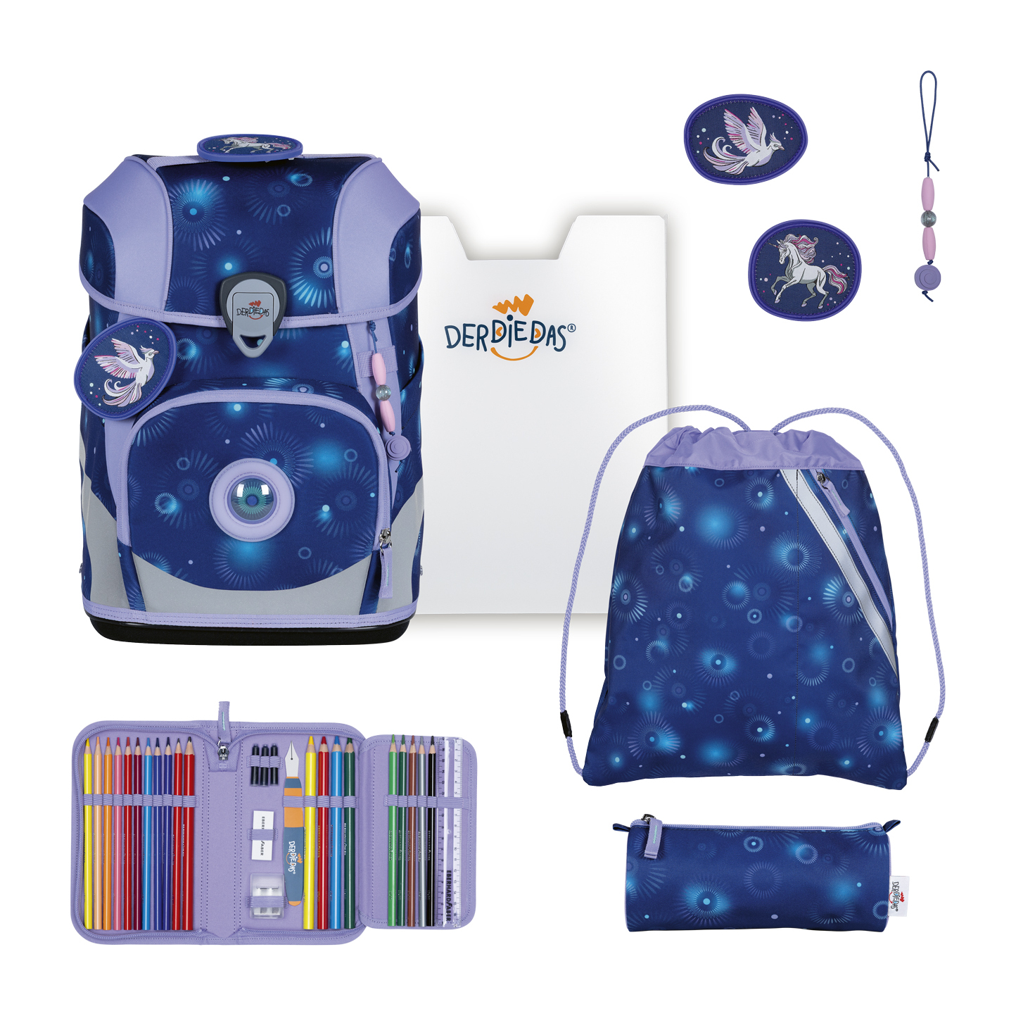 DerDieDas ErgoFlex Tiny LED Set 6-teilig Fantasy Spark
