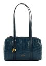 PICARD Croco Shoulder Bag Deep Ocean PICARD Croco Shoulder Bag Deep Ocean