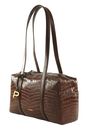 PICARD Croco Shoulder Bag Cafe PICARD Croco Shoulder Bag Cafe