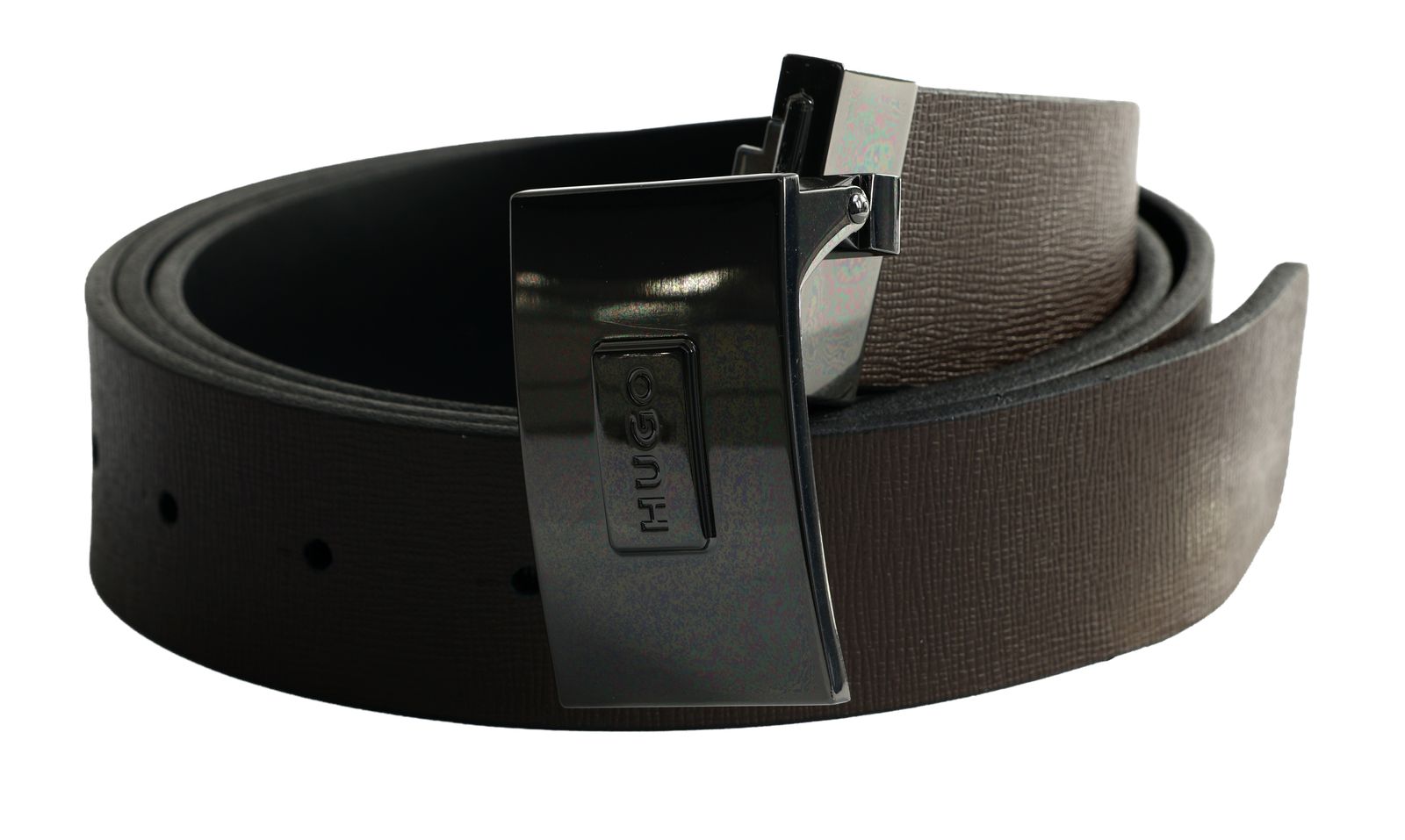 HUGO Girmawi-Soft Gb35 Business Belt W115 Black / Dark Brown - kürzbar HUGO Girmawi-Soft Gb35 Business Belt W115 Black / Dark Brown - kürzbar